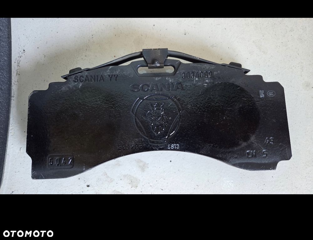 Zacisk hamulcowy klocki Scania s r g nowy model 3034089 - 5