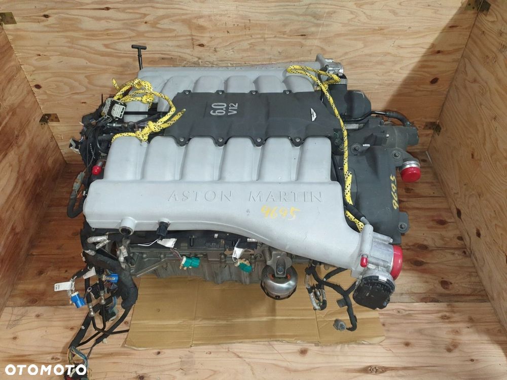 SILNIK ASTON MARTIN RAPIDE 6.0 V12 AM16 KOMPLETNY MONTAŻ - 3