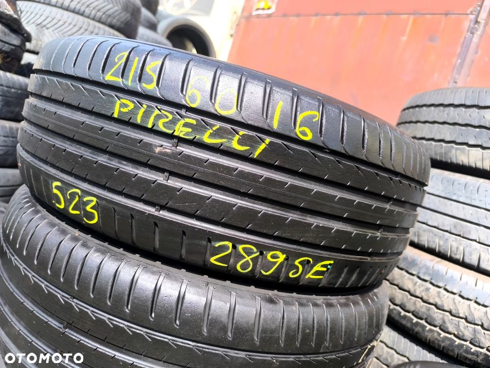 215/60R16 95V Opony Letnie Lato Continental EcoContact 6 PIRELLI CINTURATO P7 5mm Legnica ALU-RAD 23r. 215/60 - 10