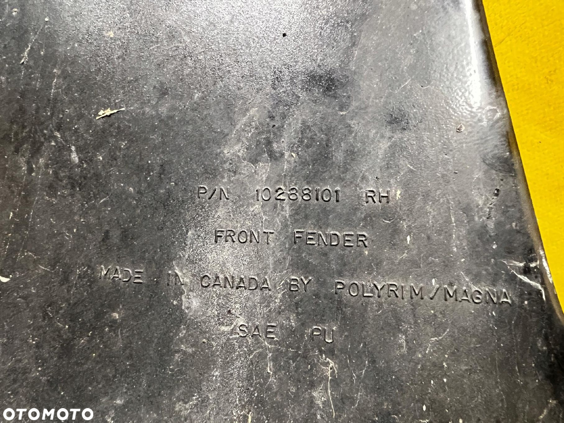 BŁOTNIK PRZÓD PRZEDNI PRAWY LISTWA CHEVROLET CORVETTE C5 97-04 - 11