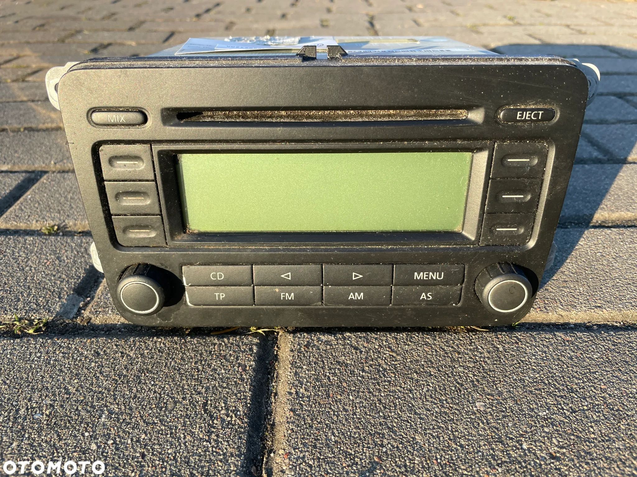 RADIO FABRYCZNE VW GOLF V RCD 300 1K0035186J + KOD - 1