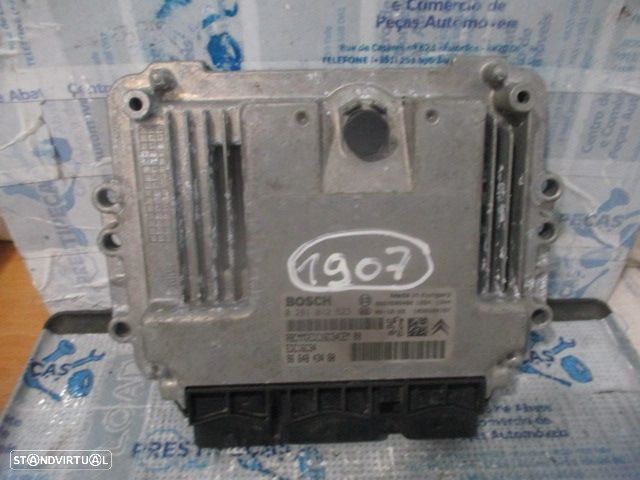 Centralina 9664843480  0281012523   9660225880D  9663123280  9667199780  9664983380  CITROEN C3 PLURIEL 1 FASE 2 2010 1.4HDI 70CV 2P BRANCO BOSCH - 6