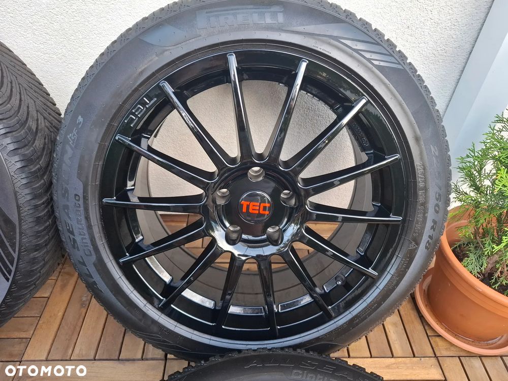 Jak nowe koła BMW F34 3GT 18 alufelgi opony całoroczne 18 5x120 ET30 Pirelli Cinturato SF3 225/50 R18 2025rok - 4