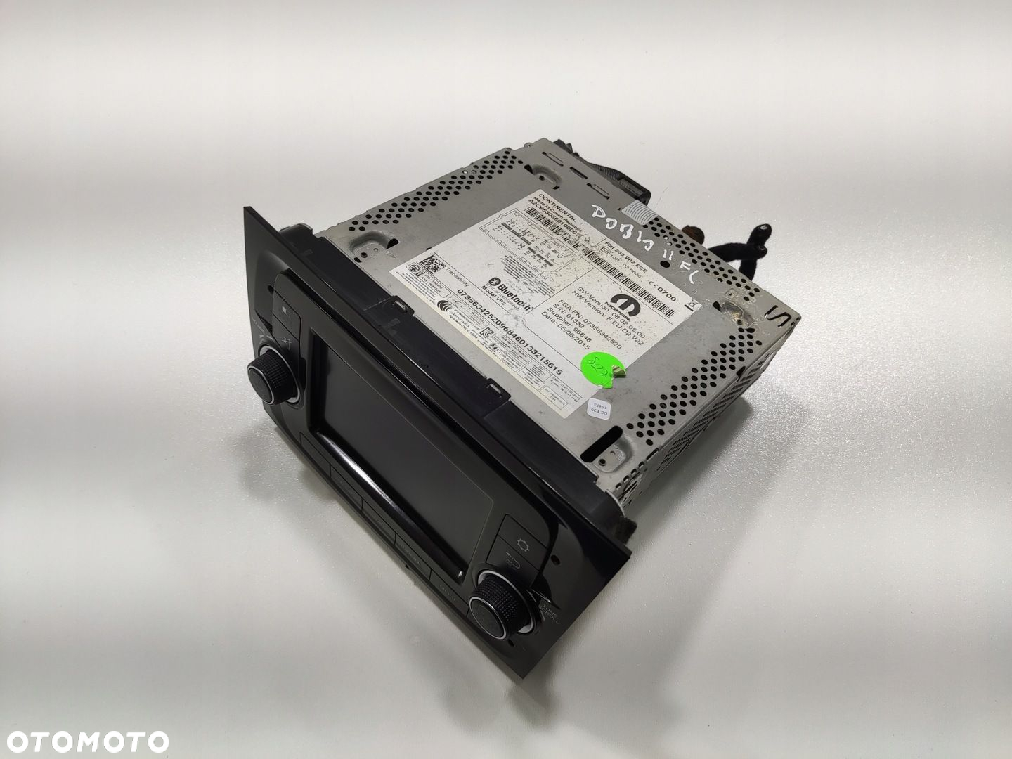 FABRYCZNE RADIO NAWIGACJA FIAT DOBLO II 7356342520 07356342520 2015-2019 - 7