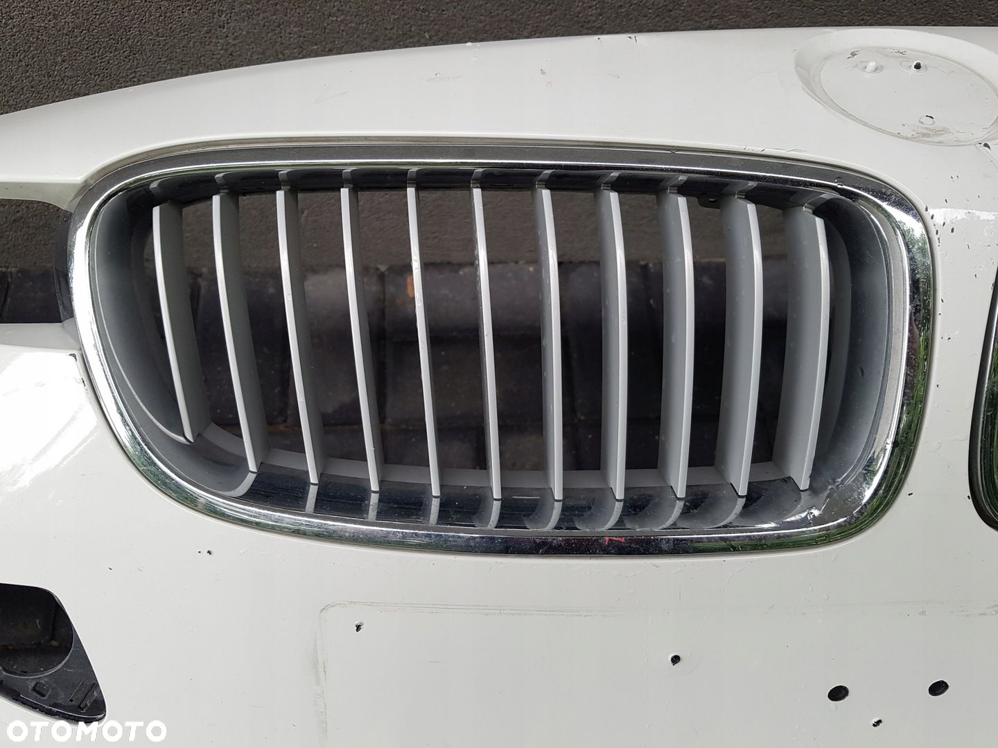 BMW 3 F30 F31 zderzak przód atrapa nerka 730834705 - 7