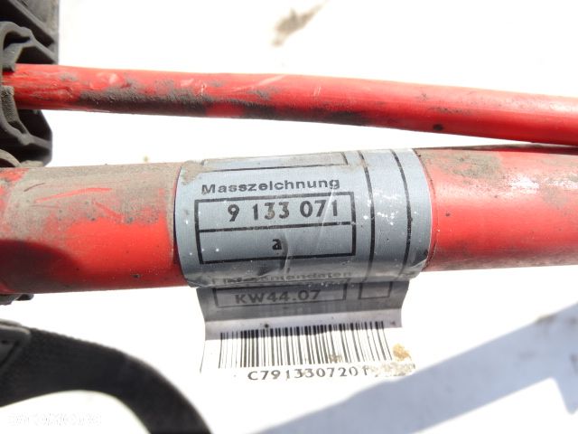 BMW  3 E90 E91 E92 E93  Przewód Plusowy Akumulatora Klema Plusowa   9133071 61129133072 9133072  BMW 316d 316i 318d 318i 320i 320d  323i 325d 325i 328i 330d 330i 335i 335d - 3