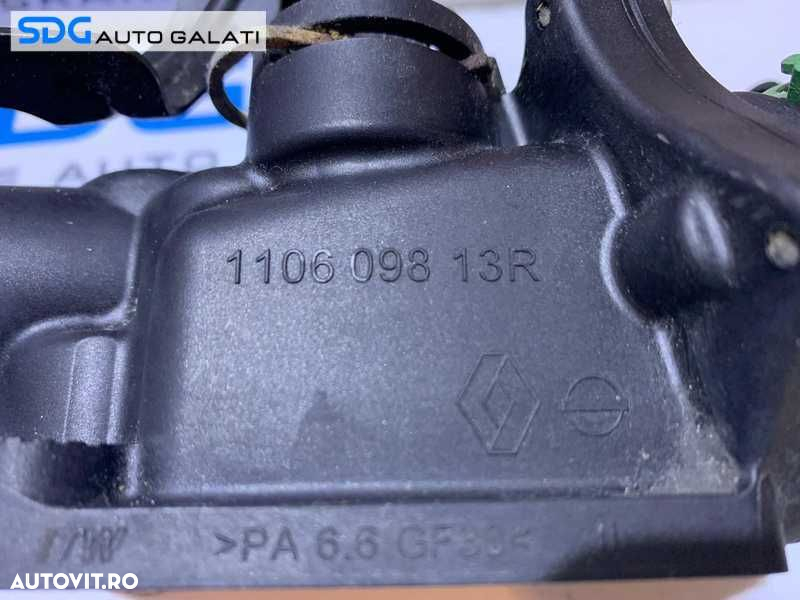 Corp Carcasa Termostat cu Senzor Temperatura Apa Mercedes Benz Clasa Citan W415 1.5 DCI 2013 - 2018 Cod 110609813R [S0146] - 5
