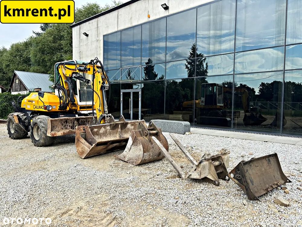 Inny GALLMAC WMW 100L T KOPARKA KOŁOWA 2009R | KOMATSU PW 98, 110, 118, CAT M 312, 313, LIEBHERR A 309, 310, 311, 312, JCB JS 130 - 9