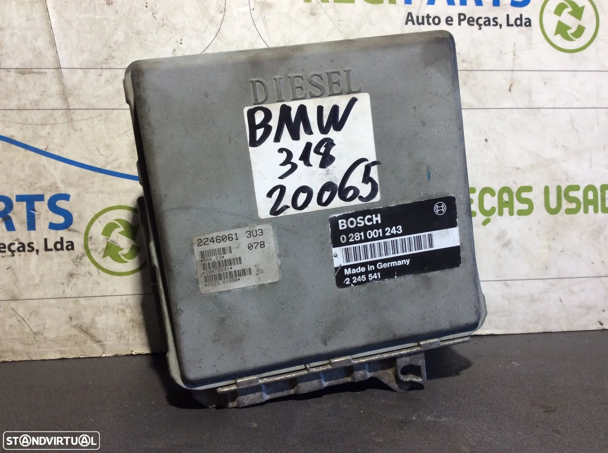 Centralina Motor BMW 318 bosch 0281001243   2245541 - 1