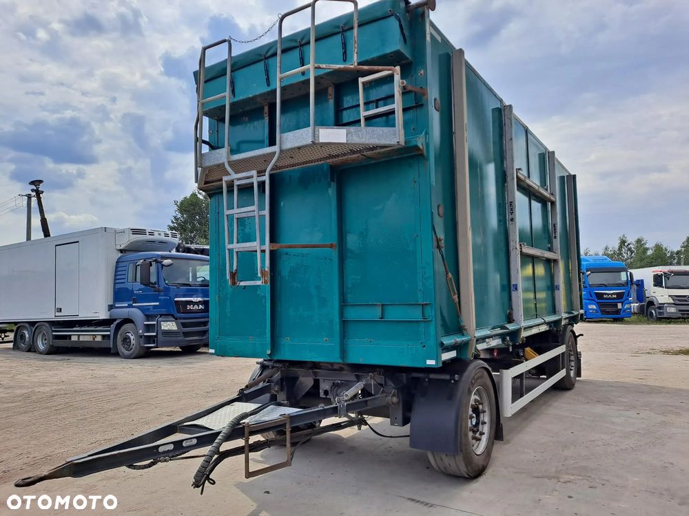 Kempf Wywrot do przewozu zrebek i drzewa przyczepa - 16