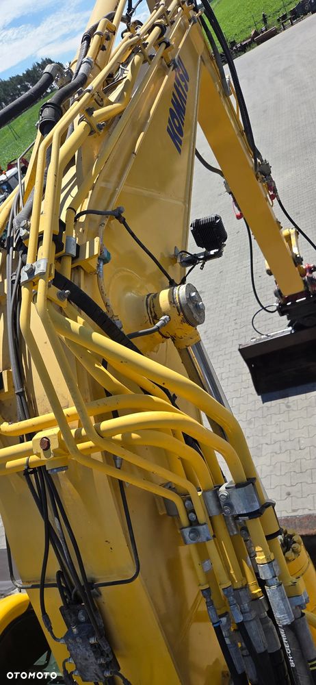 Komatsu <<Komatsu PC138US-10, 2014 rok, nakładki gumowe, pług, sprowadzona!>> - 20