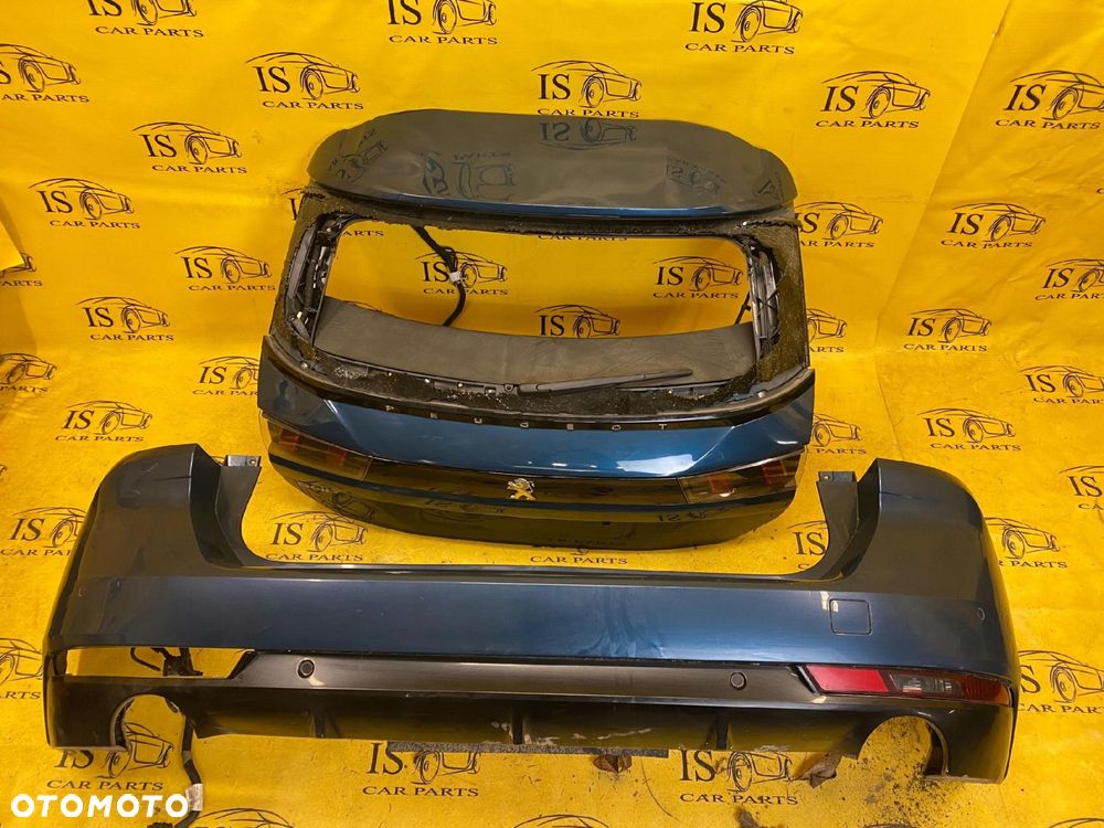 KLAPA ZDERZAK TYLNY TYŁ PEUGEOT 508 II 2 SW - 1