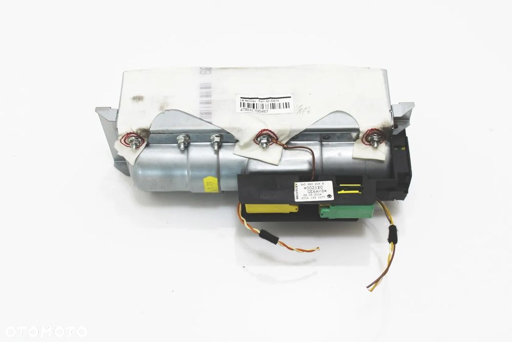 Airbag czarna poduszka kierowcy ze skóry stan BDB OE Mercedes CL500 W216 W221 przed liftingiem - 4