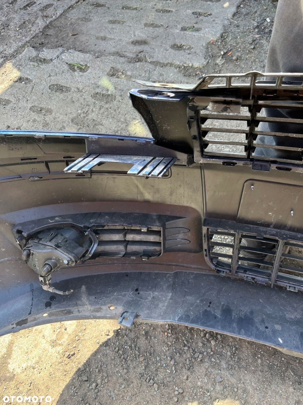 audi a3 8p zderzak przód przedni mały grill lakier-LZ5C - 11