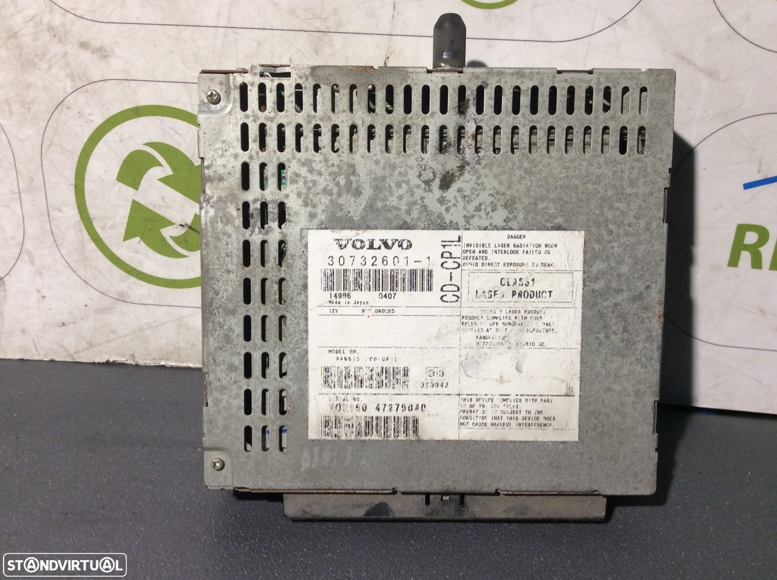 Leitor DVD Volvo V50  30732601-1 - 2