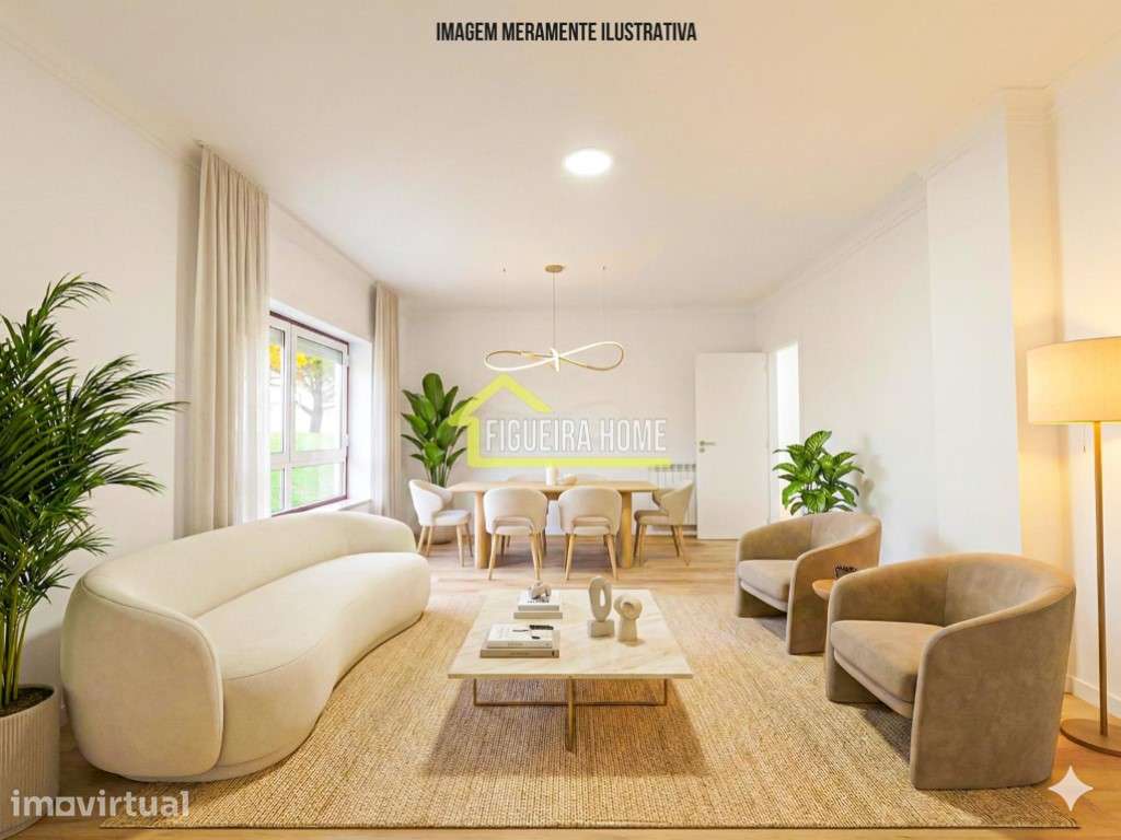 T3 Remodelado com Garagem e Terraço comum - Praia de Buarcos - Grande imagem: 2/26