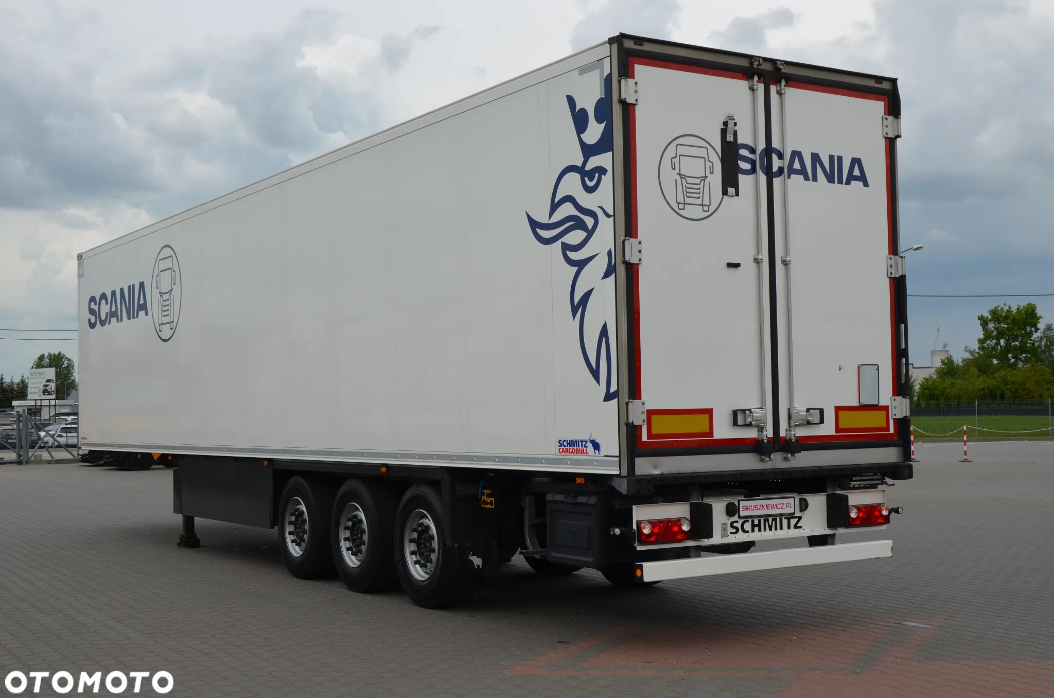 Schmitz Cargobull CHŁODNIA DOPPELSTOCK 1647mth OŚ POD. KOSZ PAL. DRUKARKA DE 7656 - 3