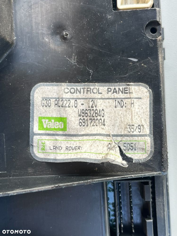 Panel klimatyzacji VALEO AWR5051 Range Rover 2 II LP P38 - 3