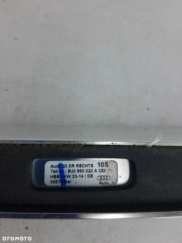Relingi dachowe reling Q3 8U komplet 8u0860021a - 5