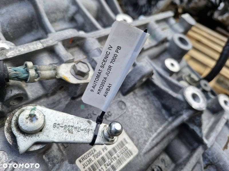 renault scenic iv 4 1.7 dci skrzynia biegów automat dw6012 krd202a - 3