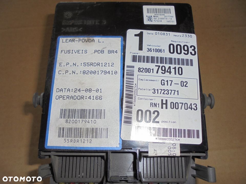 MODUL BSI LAGUNA II ESPACE IV 8200192469 - 4