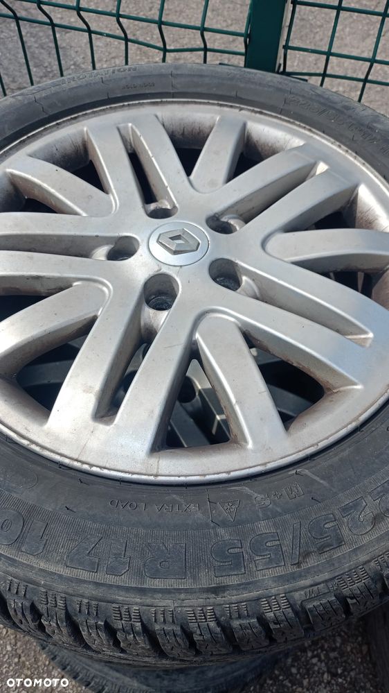 Renault Espace IV 4 – felgi z oponami zimowymi 17" 225/50 – komplet - 4