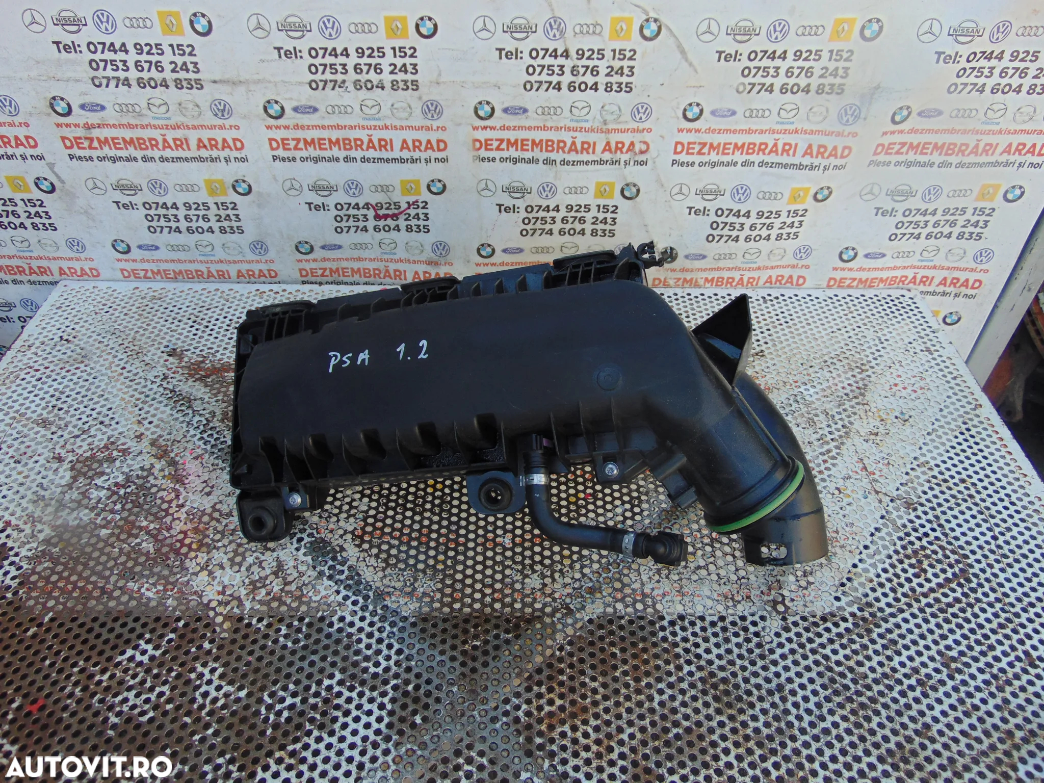 Carcasa filtru aer Peugeot 1.2 208 2008 Opel Mokka Corsa F cod 9845151280 Citroen c3 c4 c5 ds3 308 3008 5008 aircross fiat 600 1.2 jeep avenger - 3