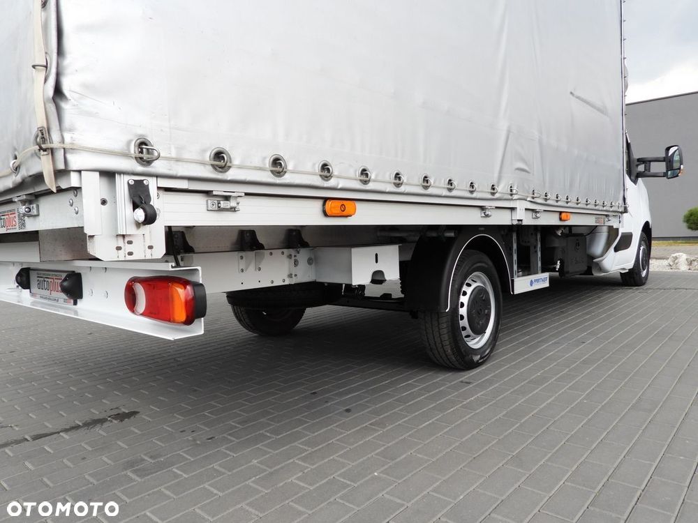 Renault MASTER PLANDEKA 10 PALET WEBASTO TEMPOMAT LEDY PNEUMATYKA KLIMATYZACJA  165KM - 18
