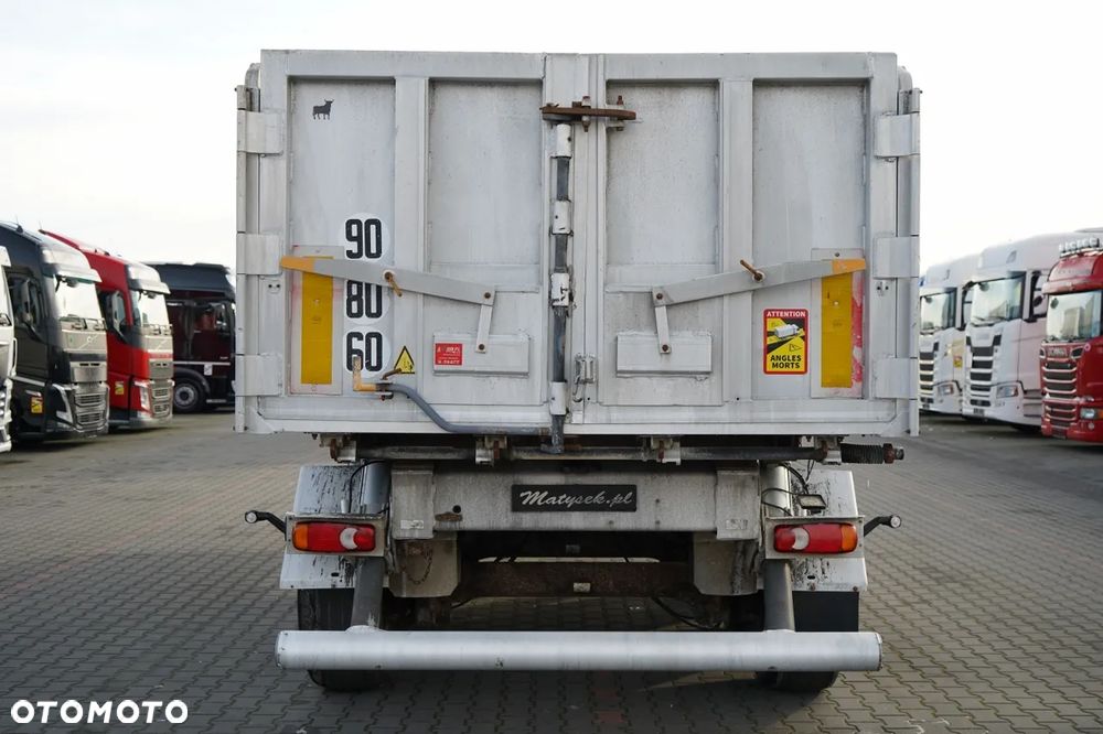 Benalu WYWROTKA / 23 m3 / ALUMINIOWA / OŚ PODNOSZONA / WAGA: 5 000 KG / - 12