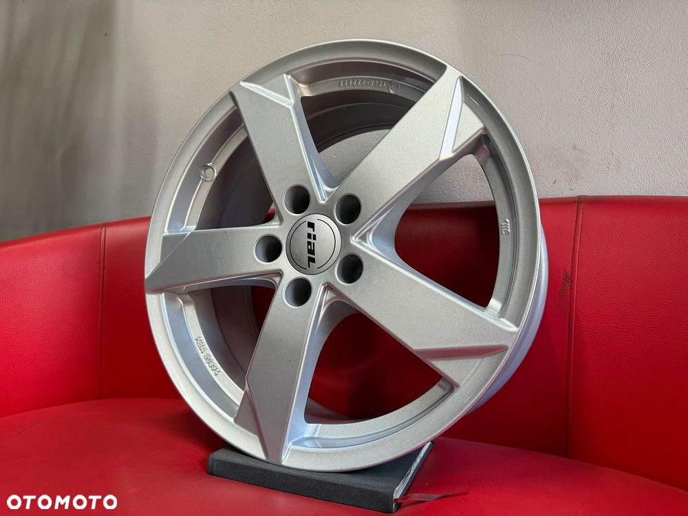 Felgi aluminiowe RIAL KK 5x112r17 et38 SREBRNE AUDI VW SKODA BMW nowe!!!! - 2