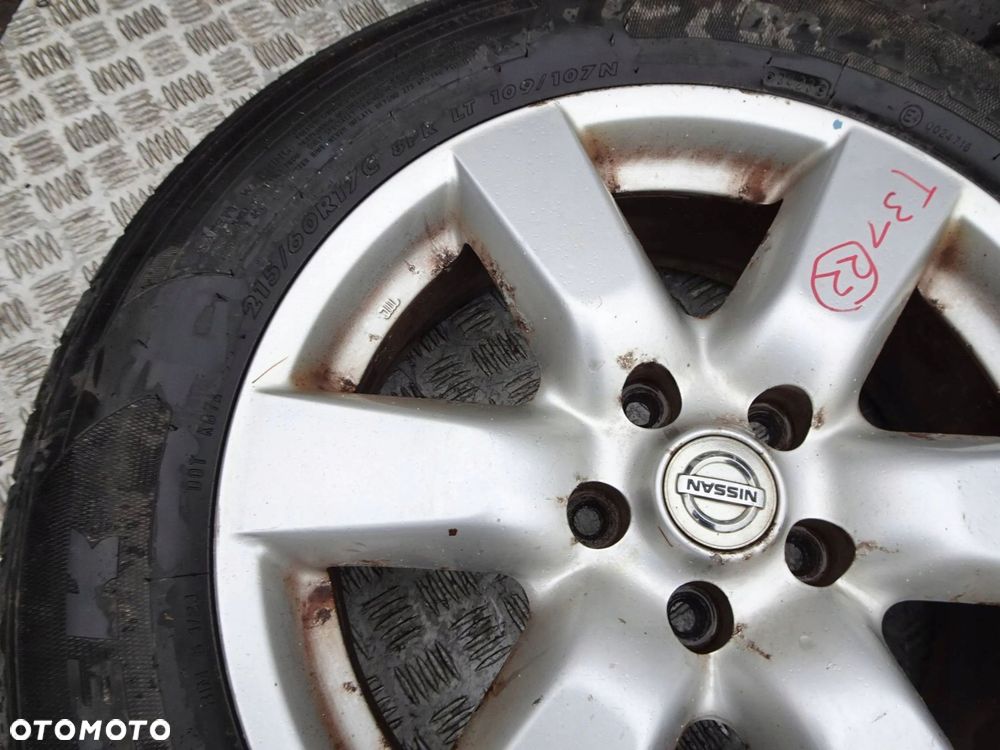 alufelgi z oponami kpl. nissan x-trail t31 17" 5x114.3 et 45 - 7