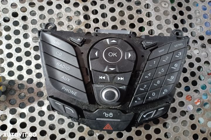 PANOU COMANDA RADIO C1BT18K811RA 17006885-01 Ford B-MAX 1 [2012 - 201 - 1