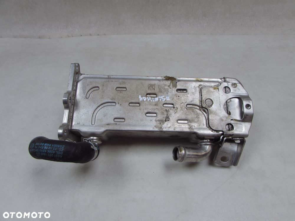 MB SPRINTER 906 LIFT 651 W204 W212 VITO 11-18 CHLODNICA SPALIN EGR A6511400675 - 1