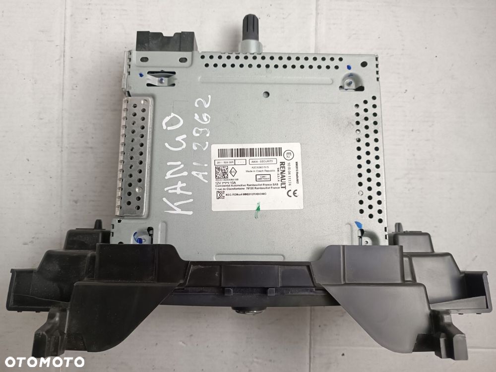 radio radioodtwarzacz mp3 bluetooth renault kangoo iii oe 281152808r - 2