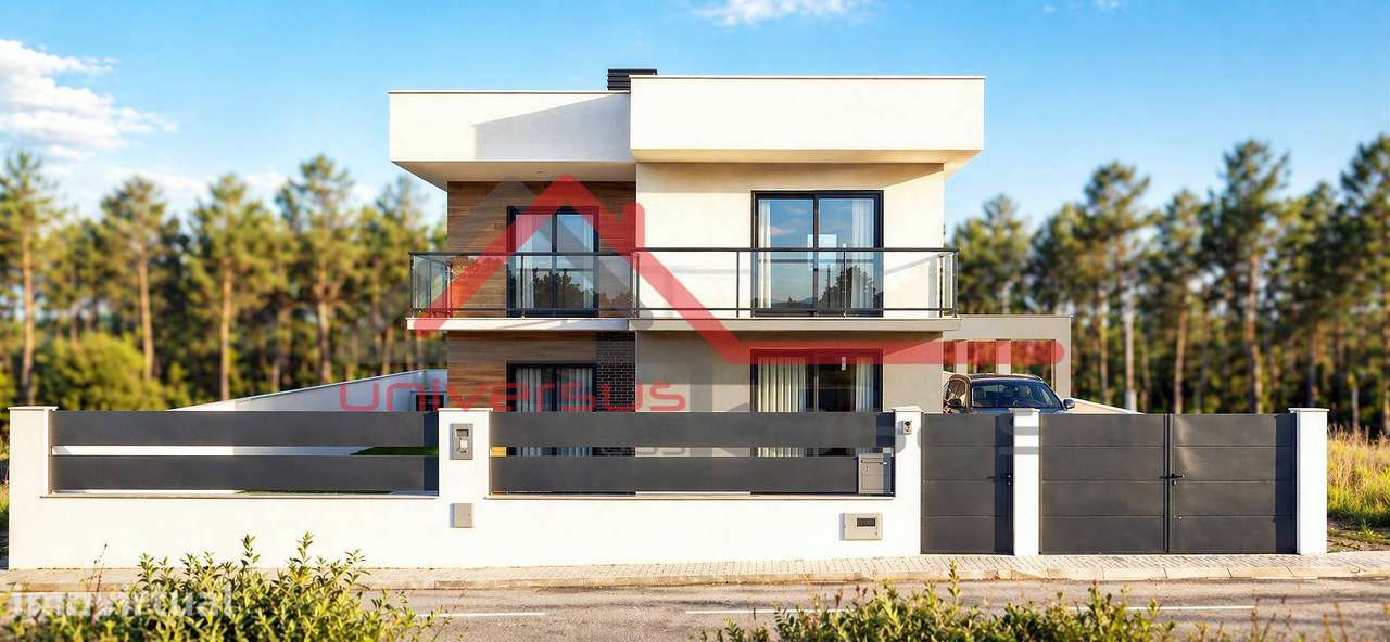 Moradias Geminadas V4 com Piscina Fernão Ferro - Grande imagem: 2/28