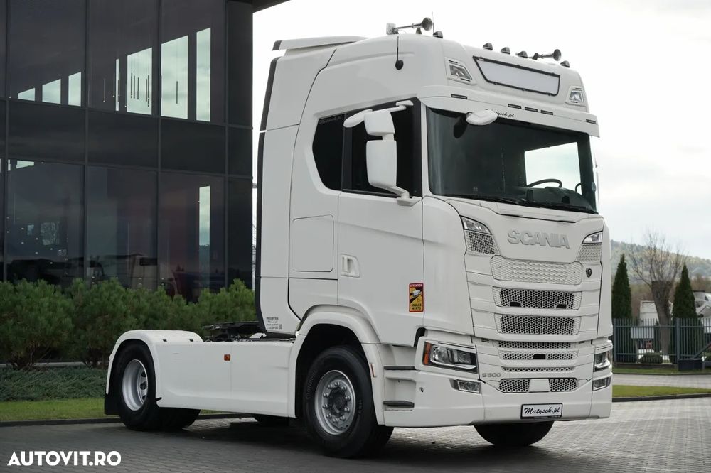 Scania S 500 / RETARDER / I-PARK COOL / COMPLET AIRMATIC / PIELE / - 5