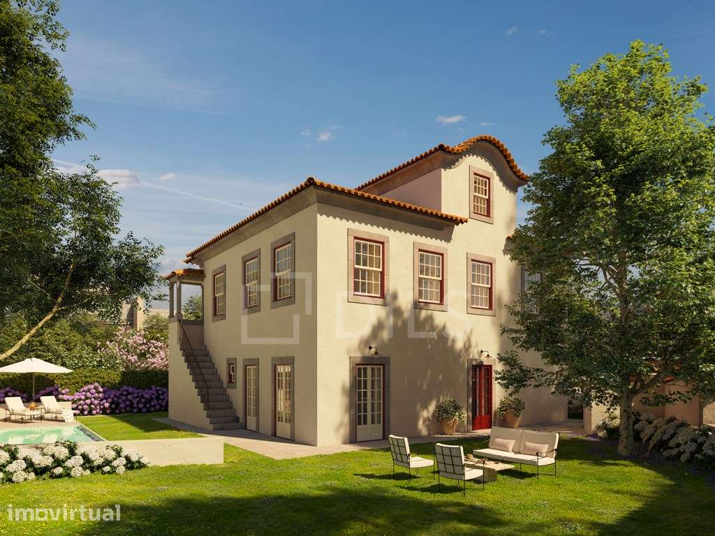 Moradia T5 com jardim em novo condomínio fechado na Foz Velha - Grande imagem: 2/43