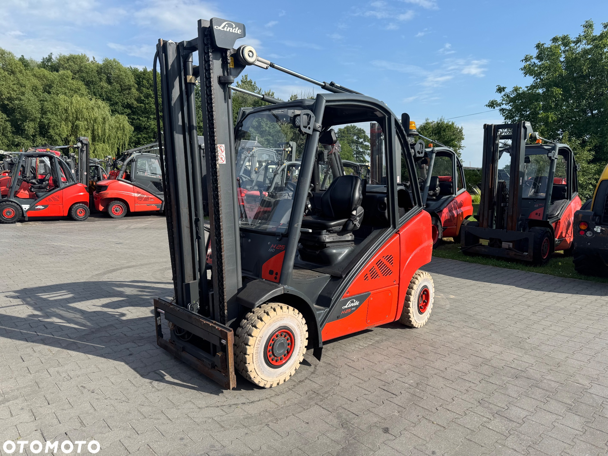 Linde H25 Evo tylko 3650mth rok 2018 przesuw h20 toyot - 2