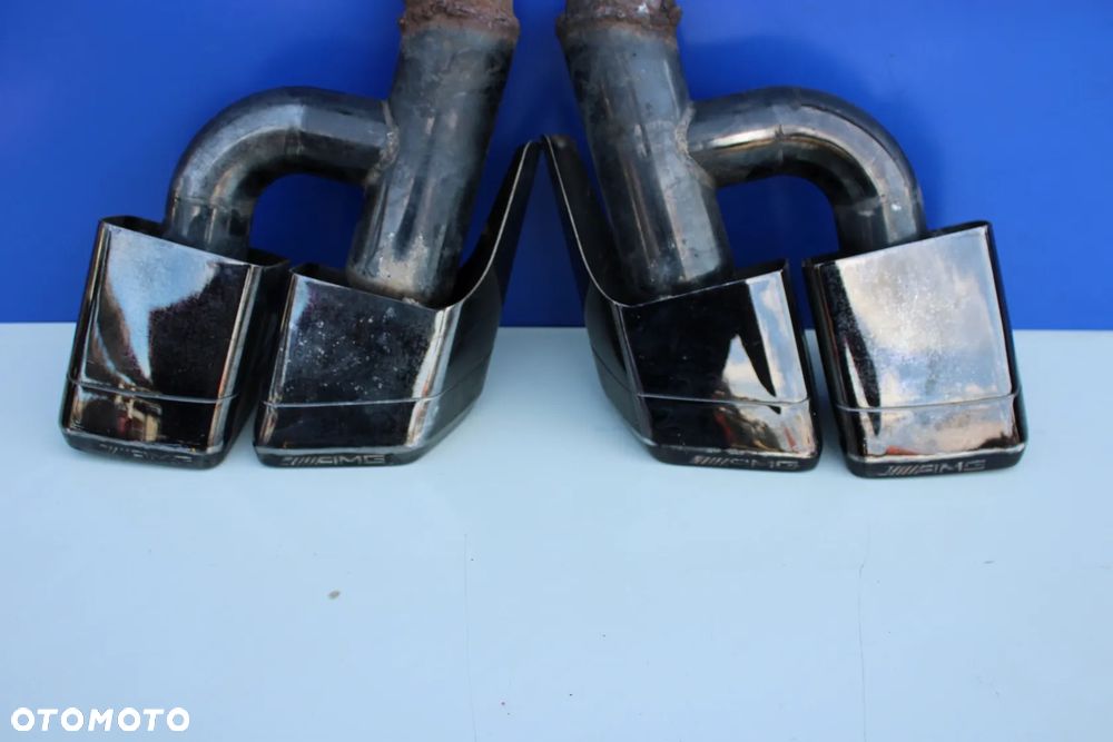 2x Końcówka końcówki wydechu AMG OE Mercedes CL W216 C216 Lift - 6
