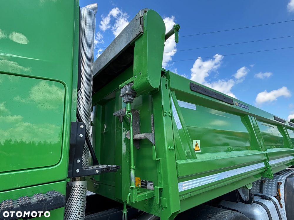 Mercedes-Benz AROCS 3251 8x4 Hydroburta Meiller Kiper (3248, 3243, 3245, 3246) bezwypadkowy z Niemiec, TOP stan . gotowy do pracy. - 29