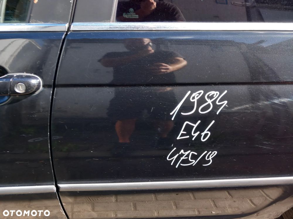 BMW E46 DRZWI LEWE TYLNE LEWY TYŁ SEDAN KOLOR: 475/9 - 2