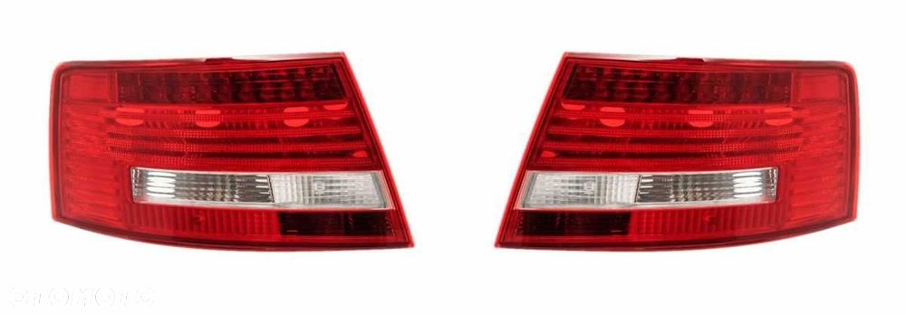 LAMPY AUDI A6 C6 2004-08 SEDAN LED LEWAPRAWA - 1