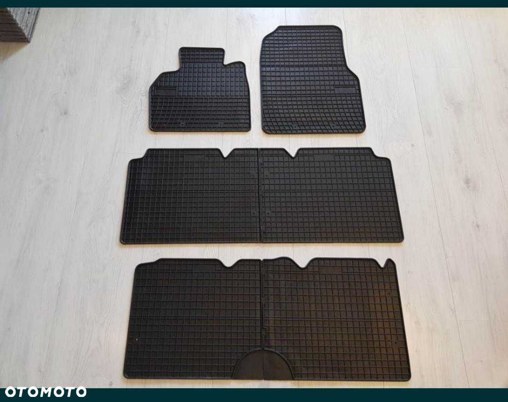 Dywaniki Gumowe Korytka RENAULT ESPACE 4 IV Rok 03-14 6 7 osobowy - 1