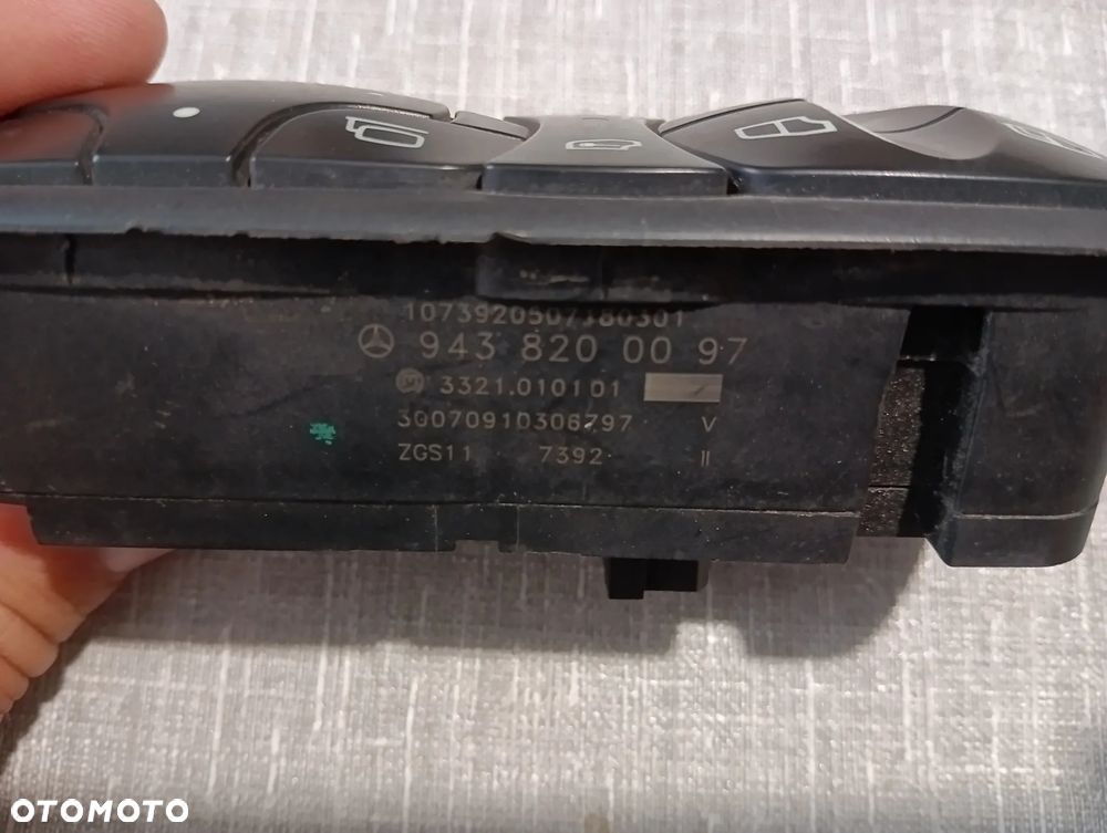 Włacznik przełącznik szyb sterownik sterowanie actros Mp2 mercedes 9438200097 - 3