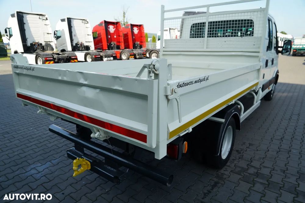 Iveco DAILY 35-130 / OȚEL CU BASCULATOR SPATE / CAMION MIX - 7 LOCURI / DOUĂ / MANUAL / IMPORTAT / - 20