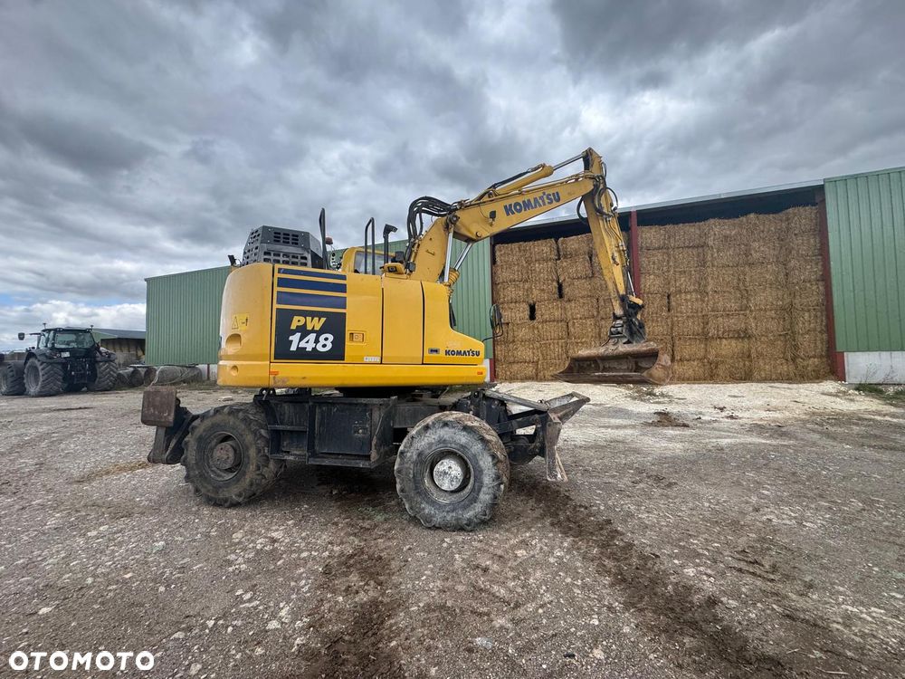 Komatsu PW 148-11 Super Stan Koparka Kolowa - 4