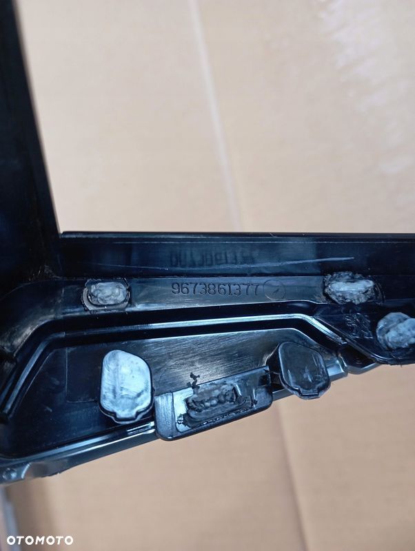 PEUGEOT 2008 WYŚWIETLACZ EKRAN RAMKA MOCOWANIE 9812046980 9673861377 - 5