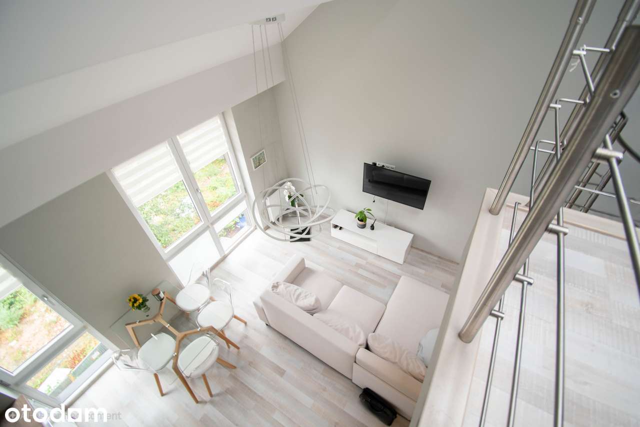 Od zaraz, Luksusowy apartament 58m², dwa poziomy,  bez pośredników