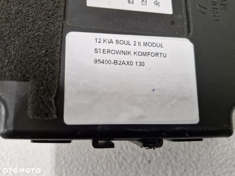 KIA SOUL 2 II MODUŁ STEROWNIK KOMFORTU 95400-B2AX0 - 4