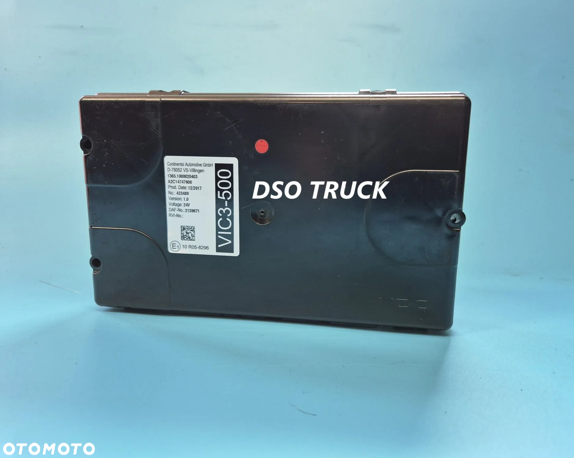 VIC3-500 2139671 Sterownik Kaseta Moduł Komputer DAF XF - 2